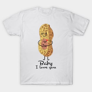 Peanut mother with child (b) T-Shirt